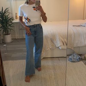 Adorable summer knit top- WORN ONCE